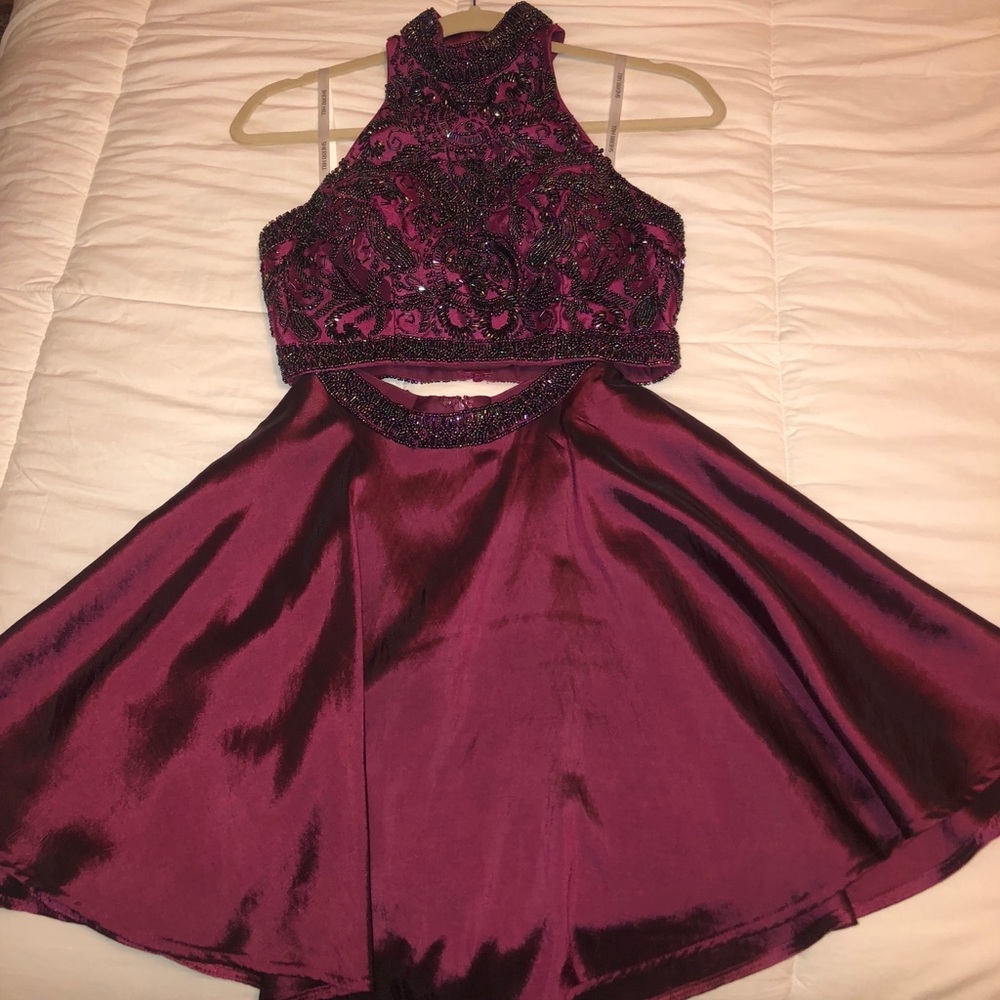Sherri Hill Plum dress